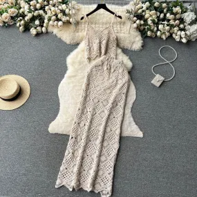 Salma Crochet Coord Set