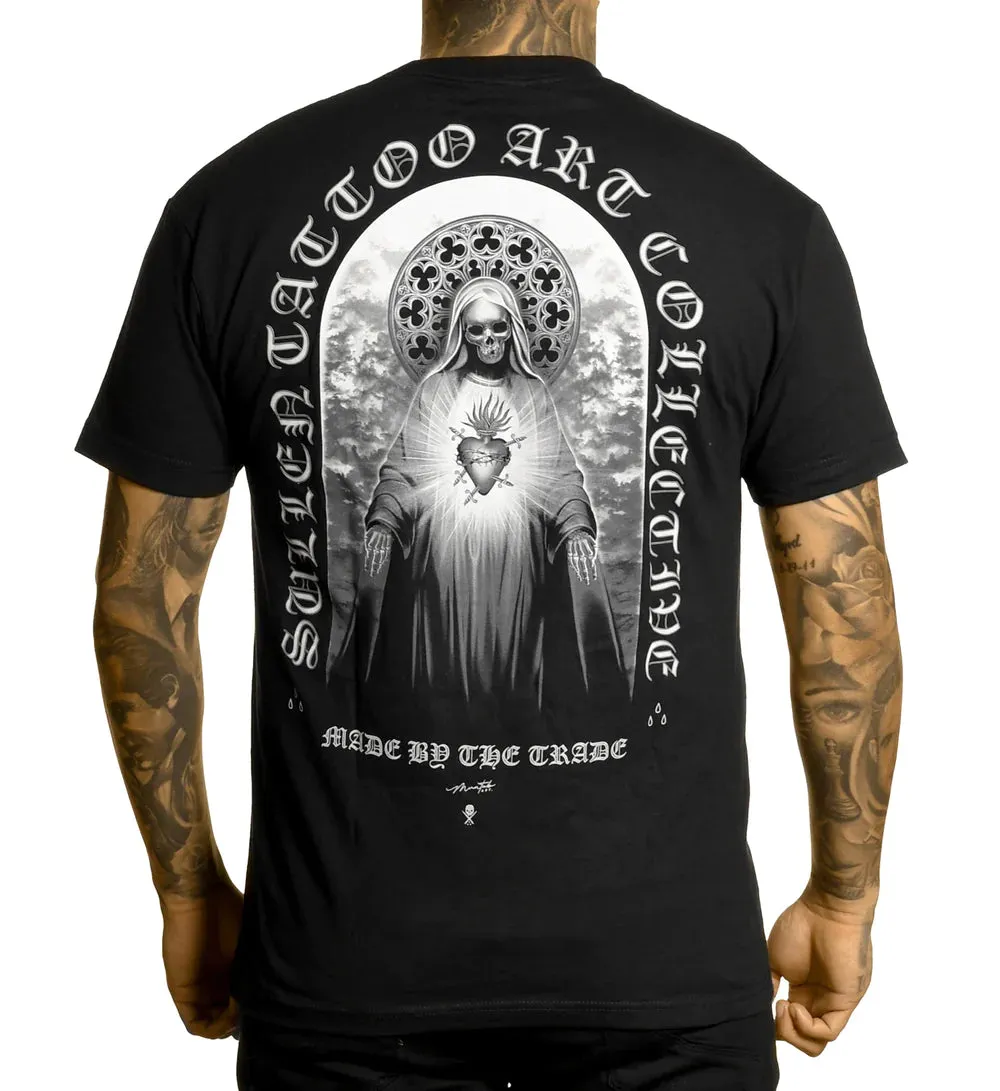 Mens Graphic T-Shirt - Sullen Maria Muerte Design