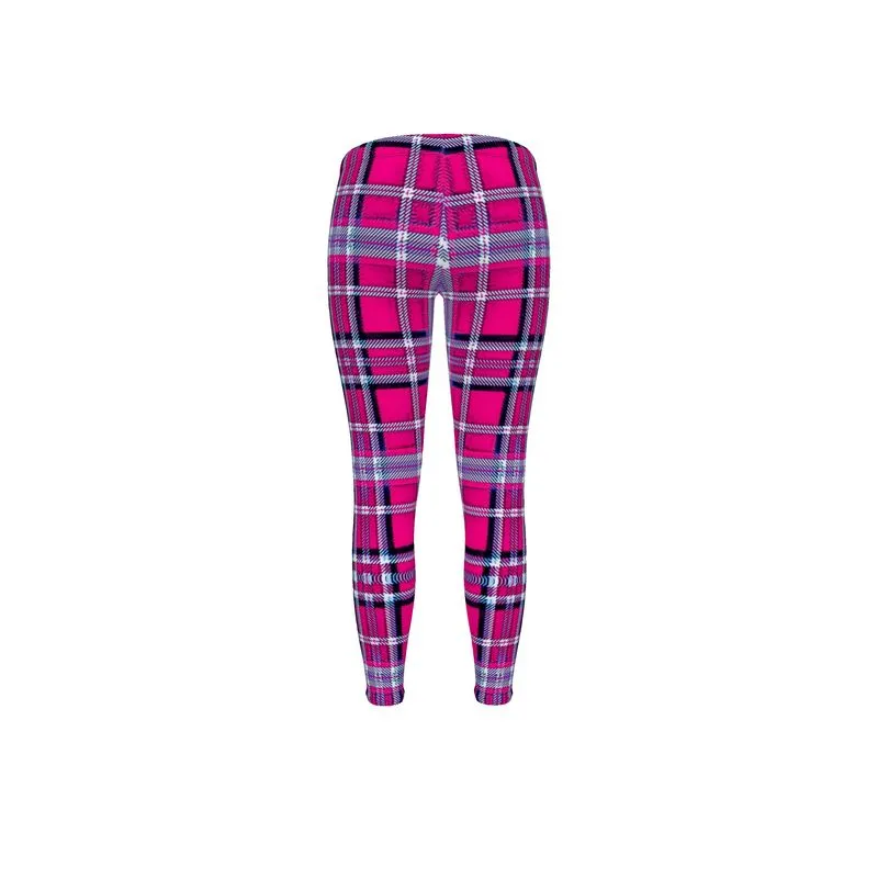 TRP Twisted Patterns 06: Digital Plaid 01-04A Designer Leggings