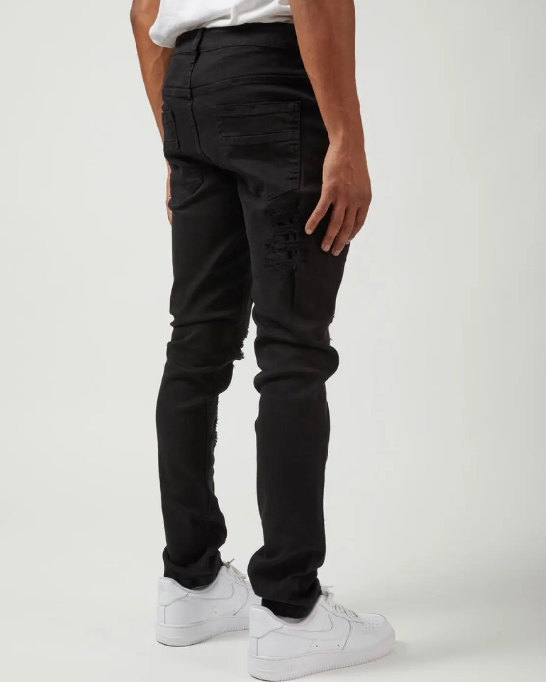 Twill Rip & Repair Jeans