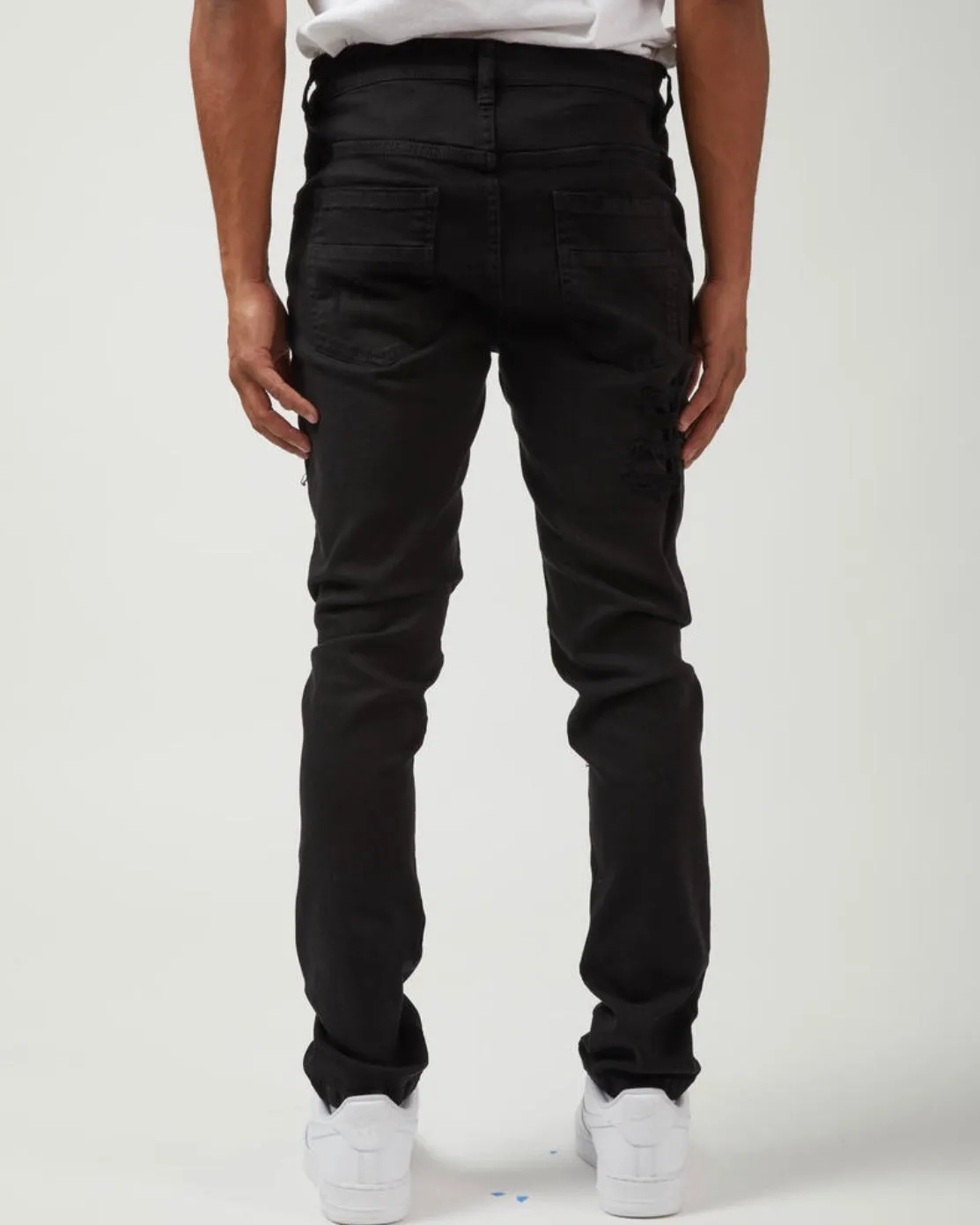 Twill Rip & Repair Jeans