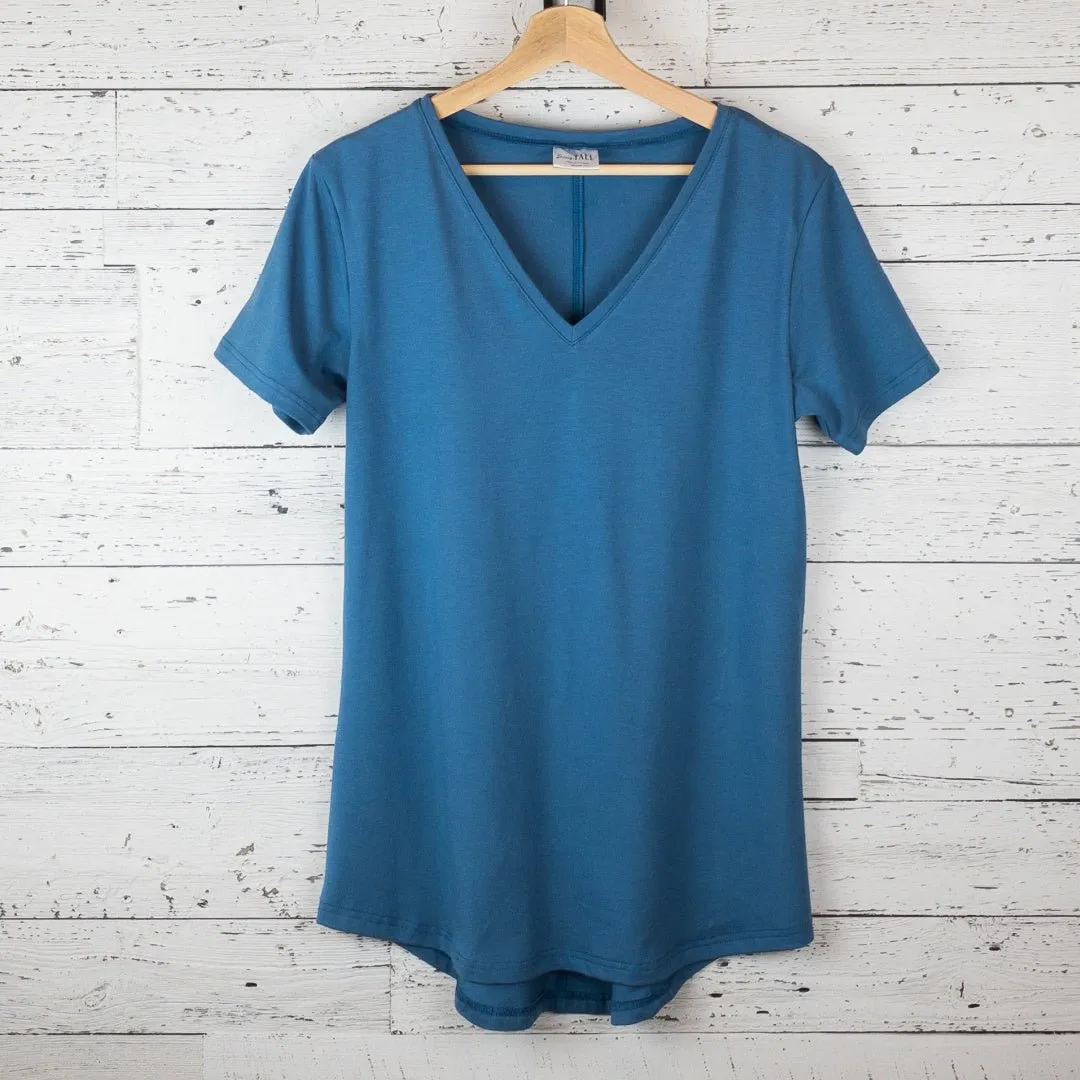 V-Neck T-Shirt for Tall Women.