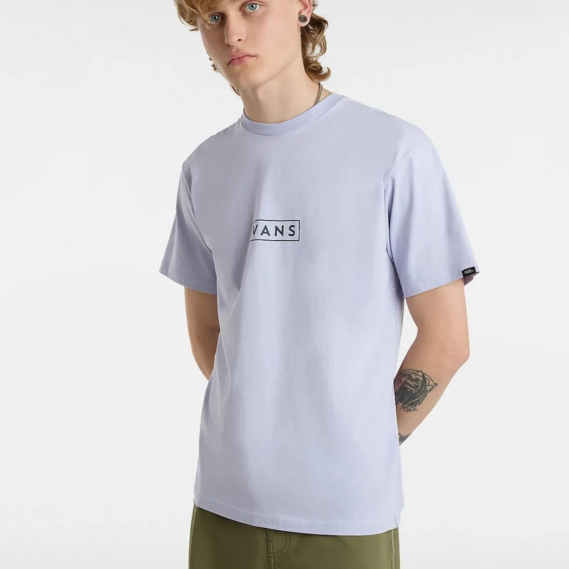 VANS Classic Easy Box Graphic T-Shirt - Lavender