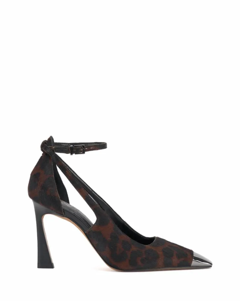 Vince Camuto SACHEL3 DEEP NATURAL/SILKY LEOPARD HAI