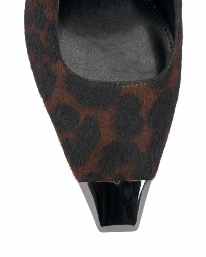 Vince Camuto SACHEL3 DEEP NATURAL/SILKY LEOPARD HAI