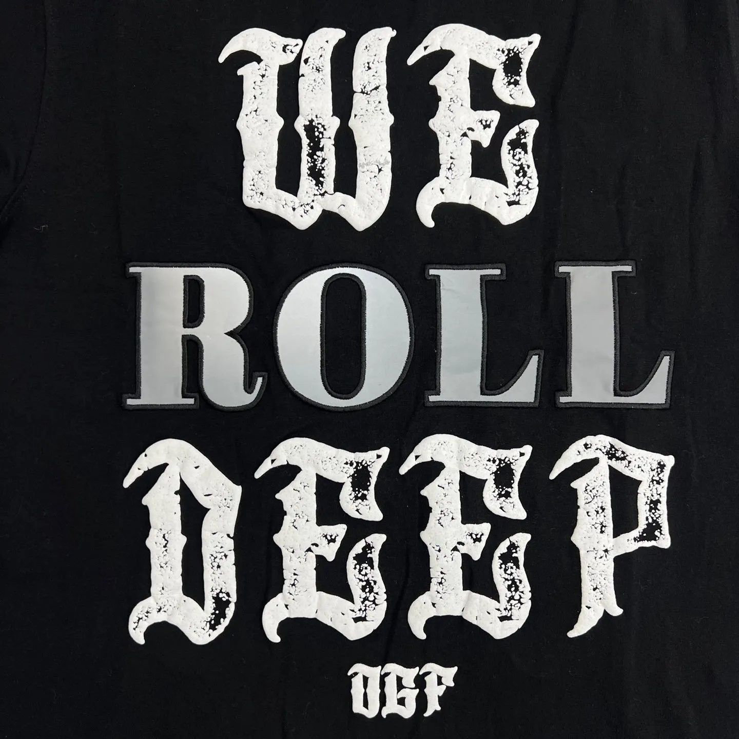 We Roll Deep Graphic T-Shirt - BLACK