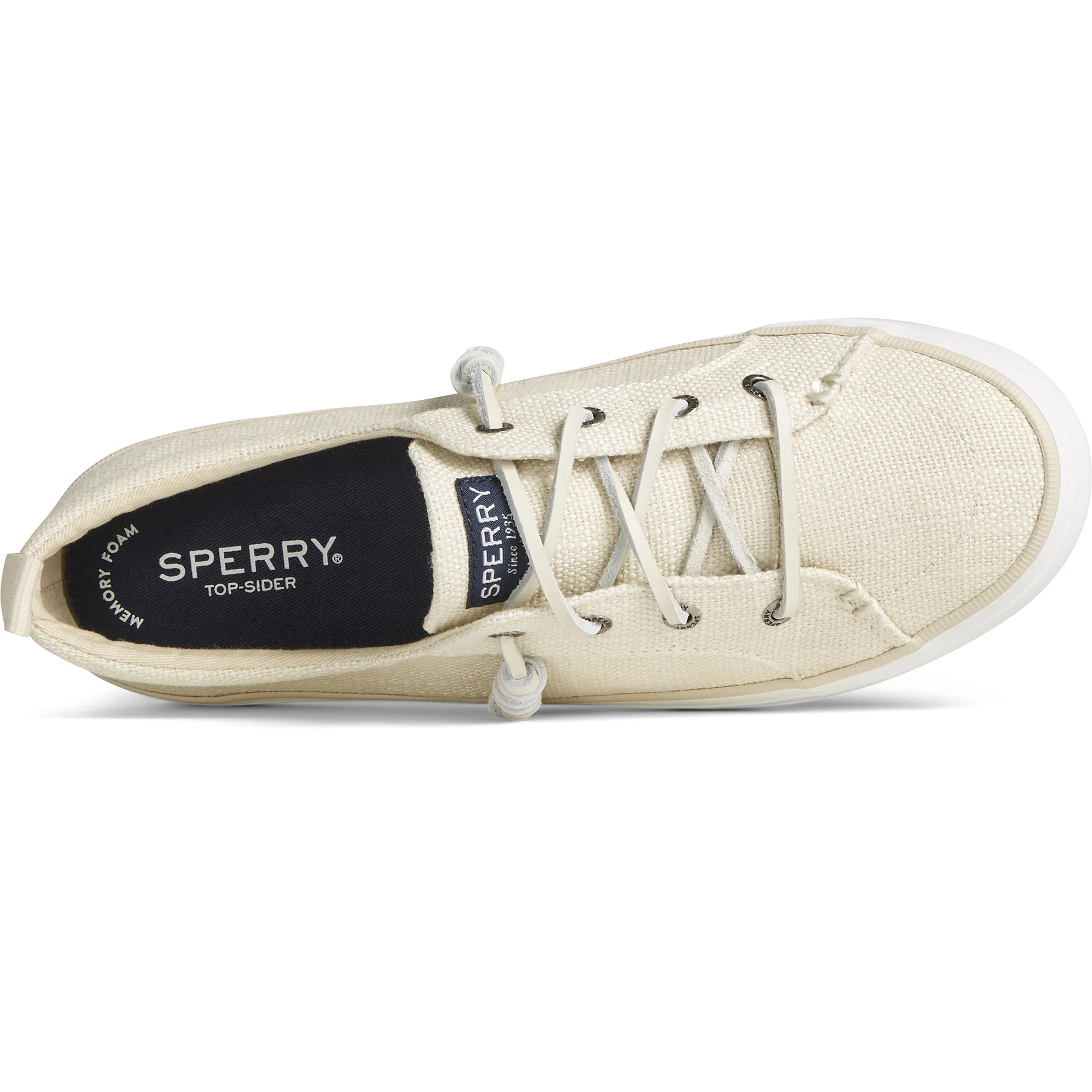 Women's Crest Vibe Hemp Sneaker - Off White (STS88243)