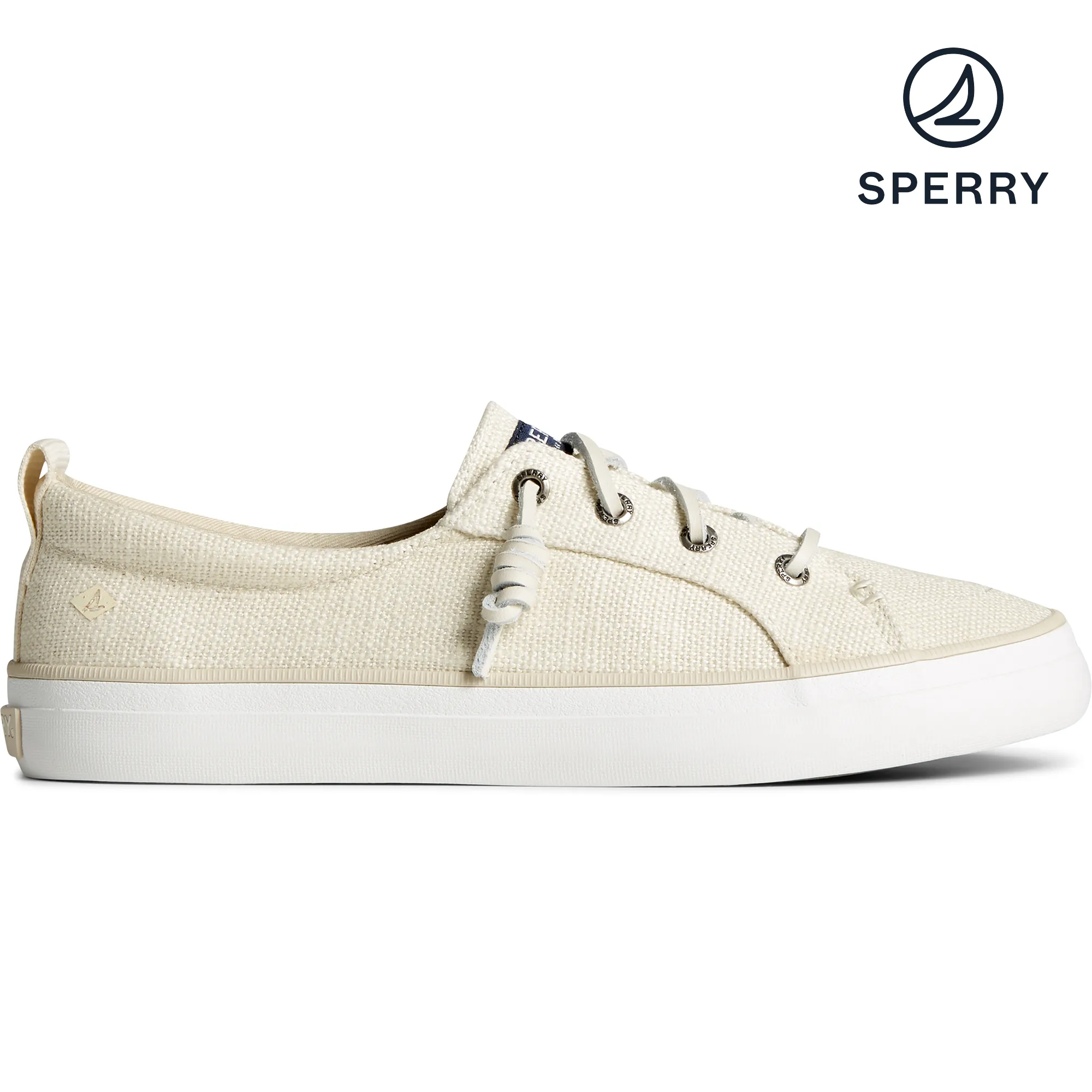 Women's Crest Vibe Hemp Sneaker - Off White (STS88243)