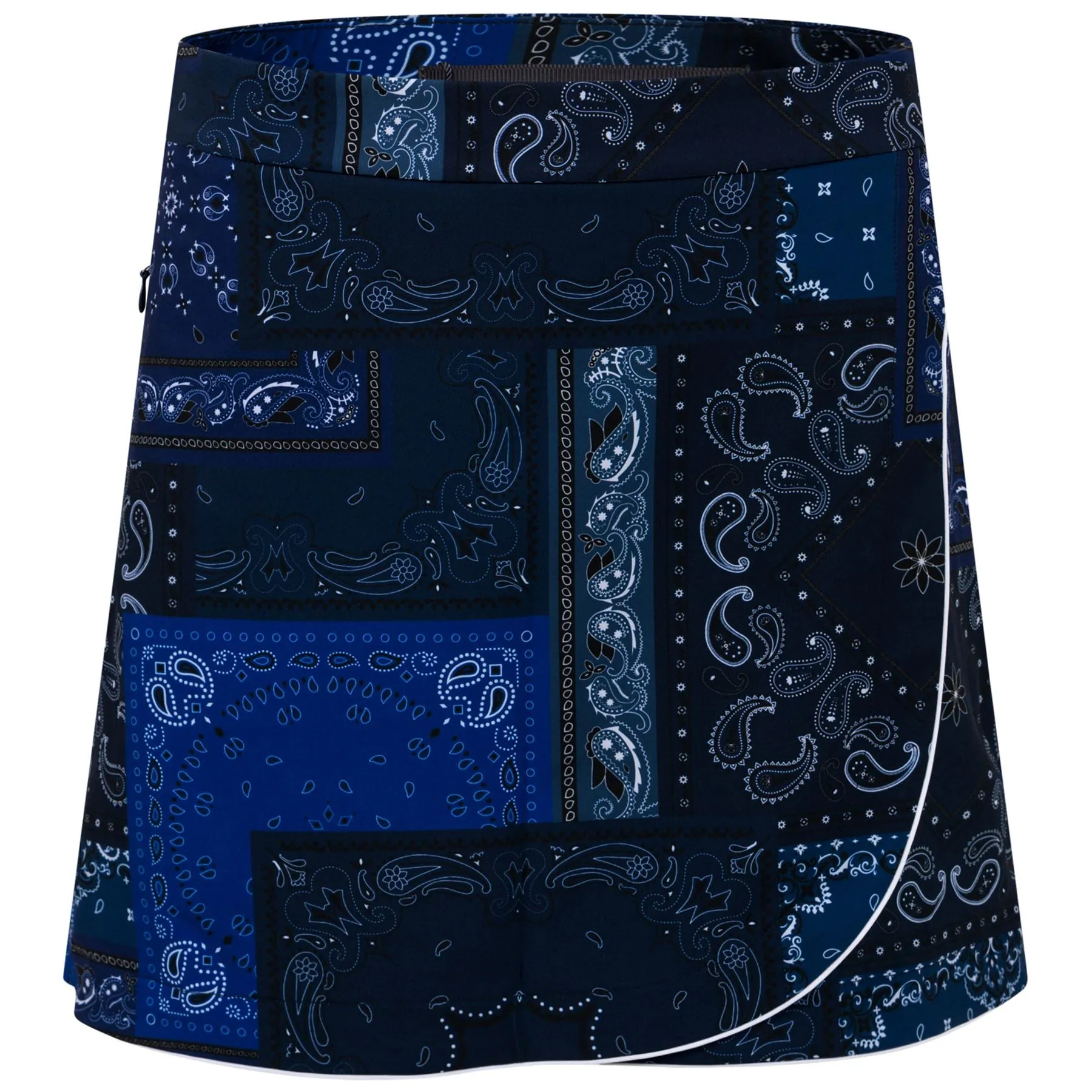 Womens Maverick Handkerchief Print Skort Twilight - SS23