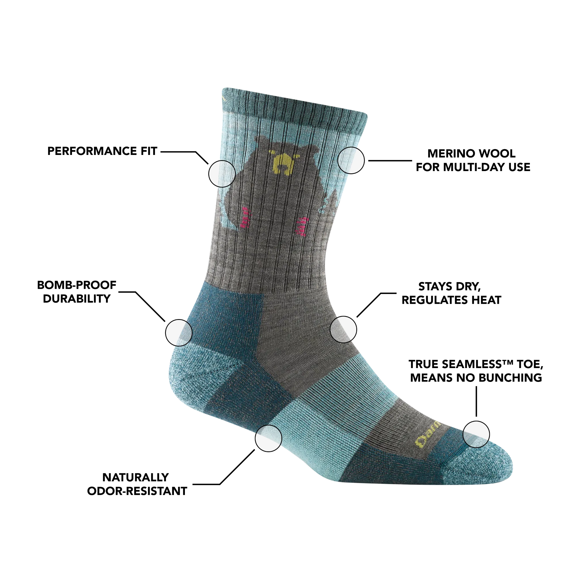 Women's Nature 2-Pack Hiking Socks