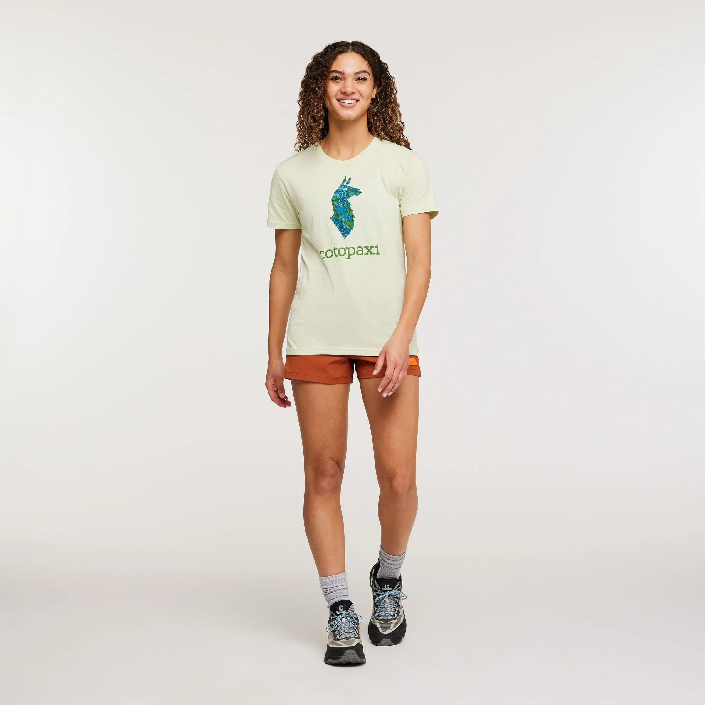 W's Altitude Llama Organic T-Shirt - Organic cotton & Recycled polyester