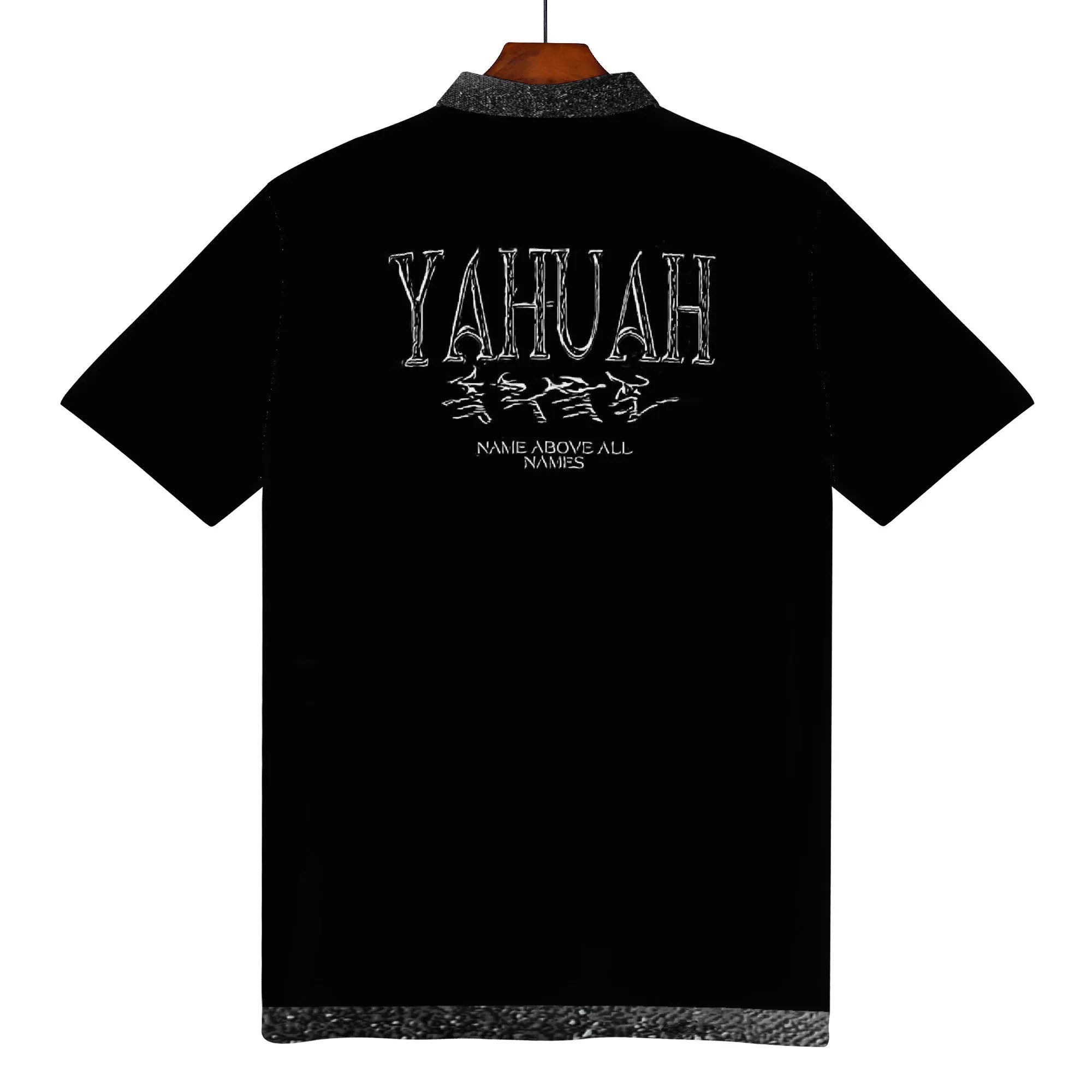 Yahuah-Name Above All Names 01-01 Men's Designer Polo Shirt