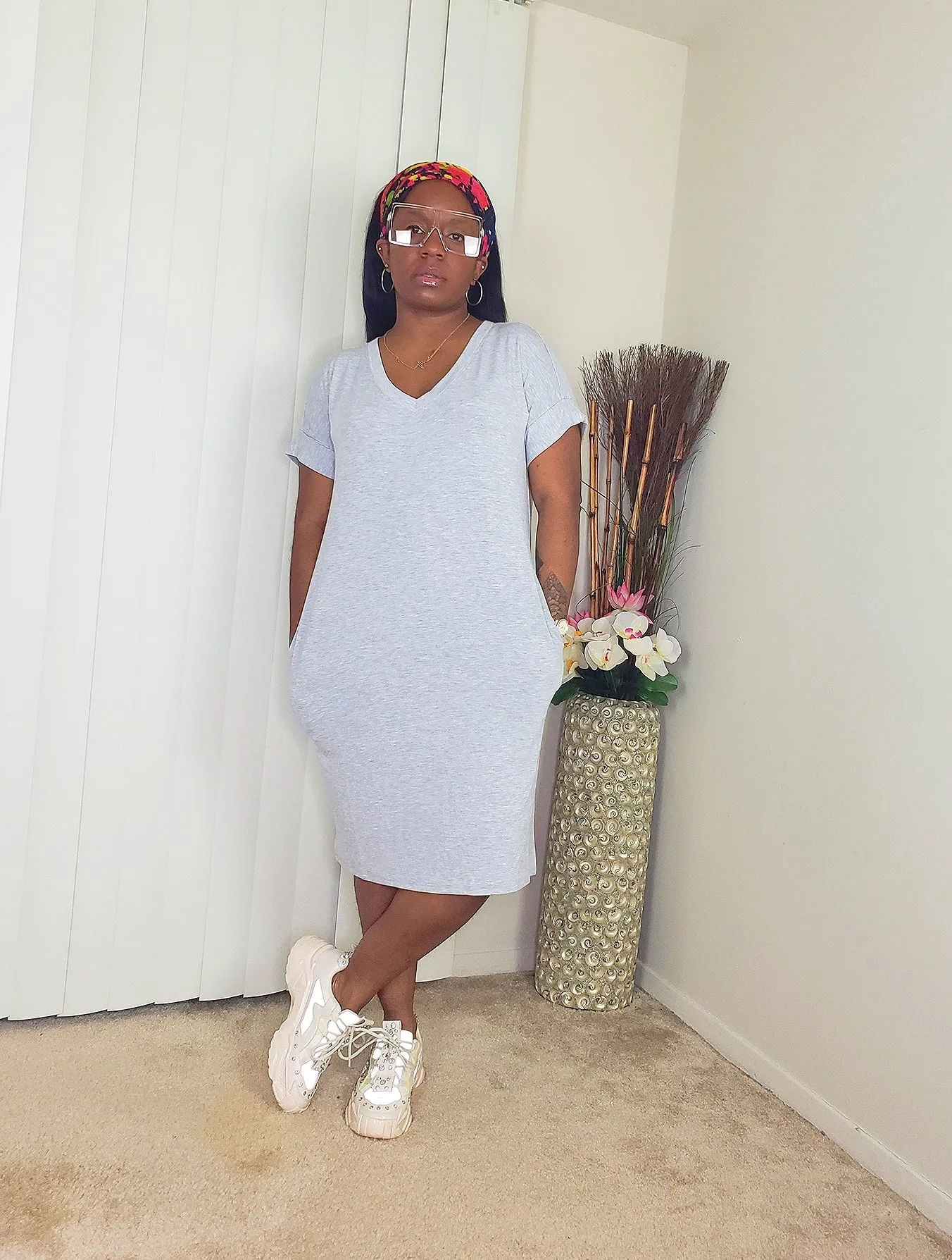 YANDY - T Shirt Dress